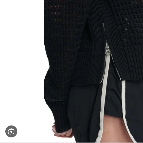 Varley Jody Zip Hem Relaxed Rollneck Sweater - Picture 4 of 4